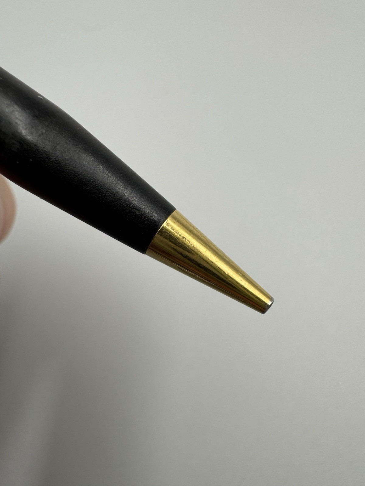 Vintage Cross Classic Century Gold Trim Mechanical Pencil Matte Black