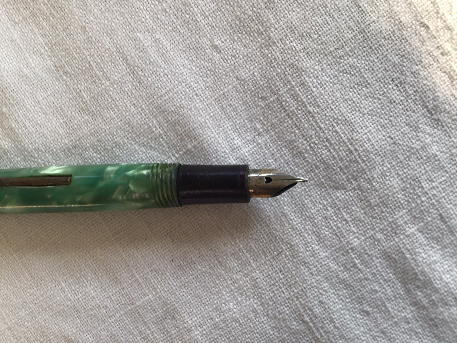VTG Arnold Combination Mechanical Pencil and Lever Fill Fountain Pen
