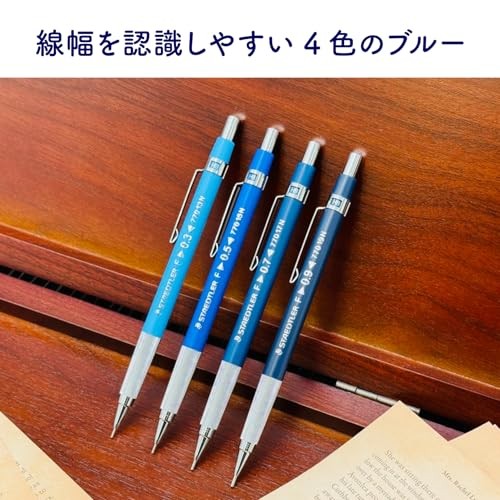 Mechanical Pencil, 0.9mm, Drafting Pencil, Blue, 770 1 Count (Pack of 1) blue