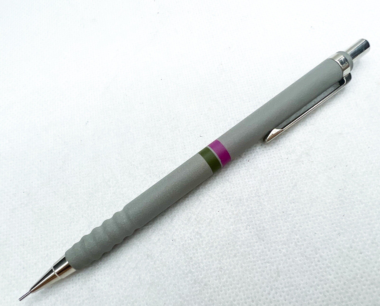 NOS rotring tikky 1 Special matte grey with two cirlces Mechanical Pencil 0.5mm