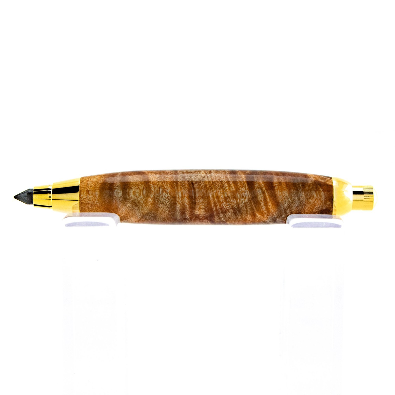 Artisan Handcrafted 5.6mm Lead Holder Clutch Artist Sketch Pencil Maple Wood