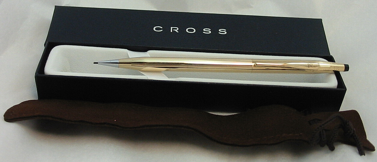 SALE! Cross Executive 14k Rose Gold Century 0.9mm Pencil 150305 USA MINT Dimple