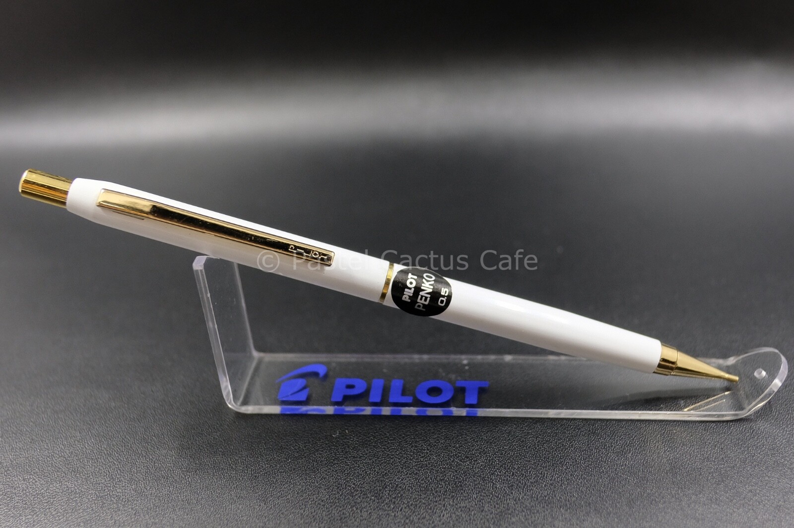 Pilot H “Penko” White 0.5mm Mechanical Pencil 1980s Vintage NOS Rare Collectible
