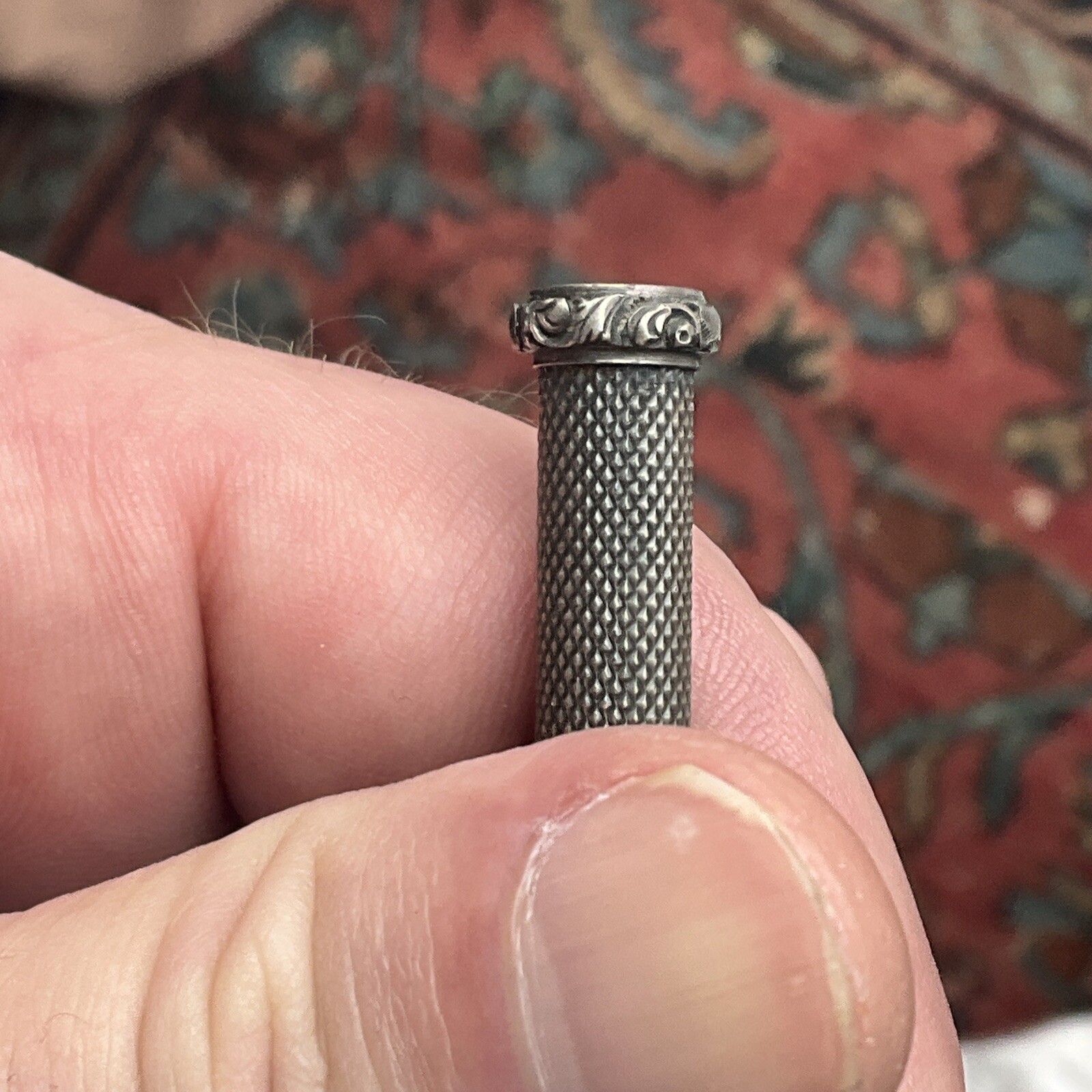 Antique Sampson & Mordan Sterling Silver Retractable Pencil Date Mark 1833