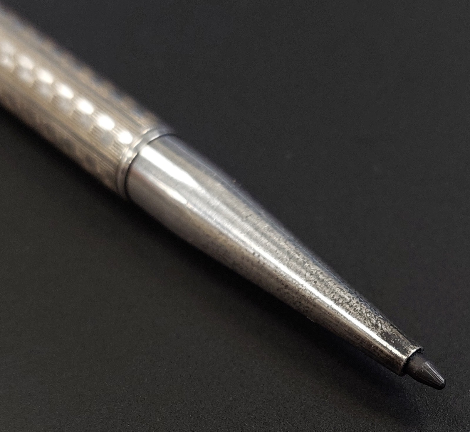 Edward Todd & Co. Sterling Silver 5″ pencil with 3 vintage refills! Works!