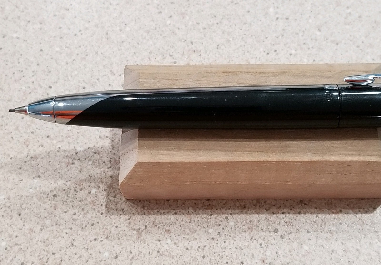Parker Black & Silver Mechanical Pencil-Working- Made In China- Heavy Metal Body