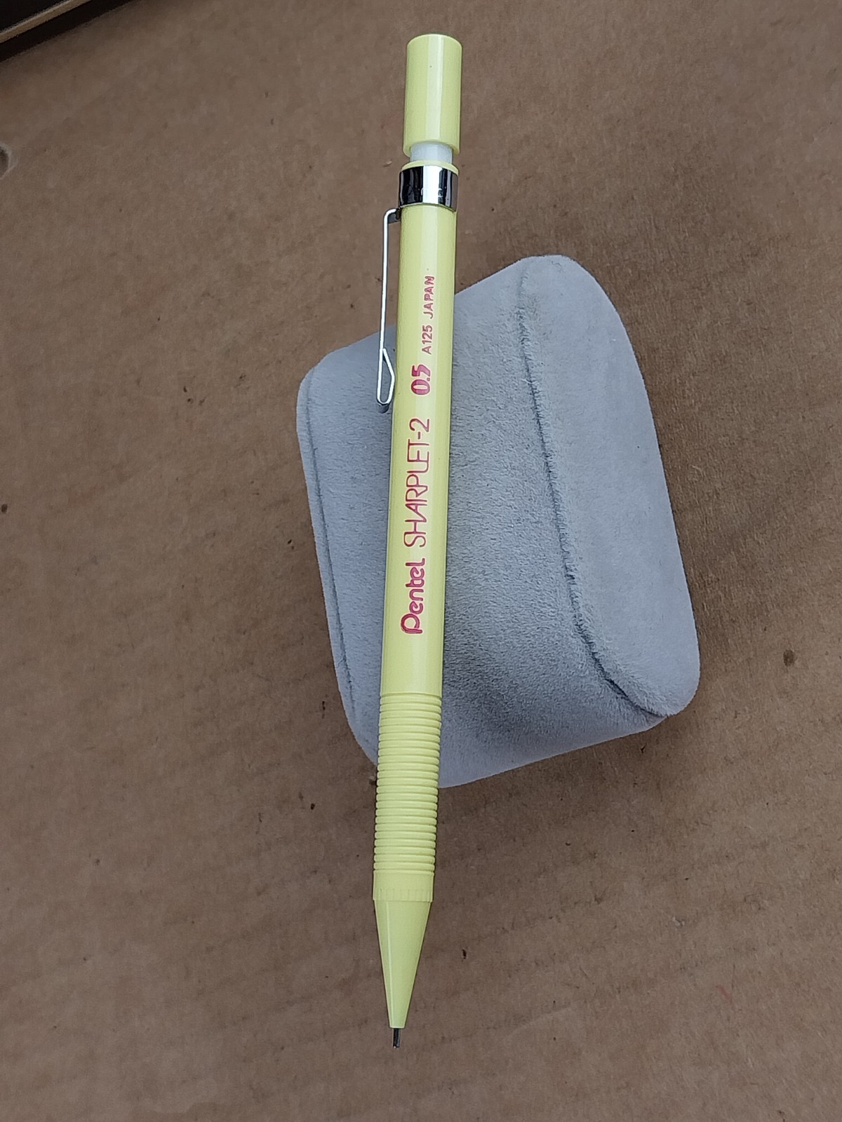 Vintage Japan Pentel 0.5MM A125BP Sharplet-2 Mechanical Pencil Yellow Rare