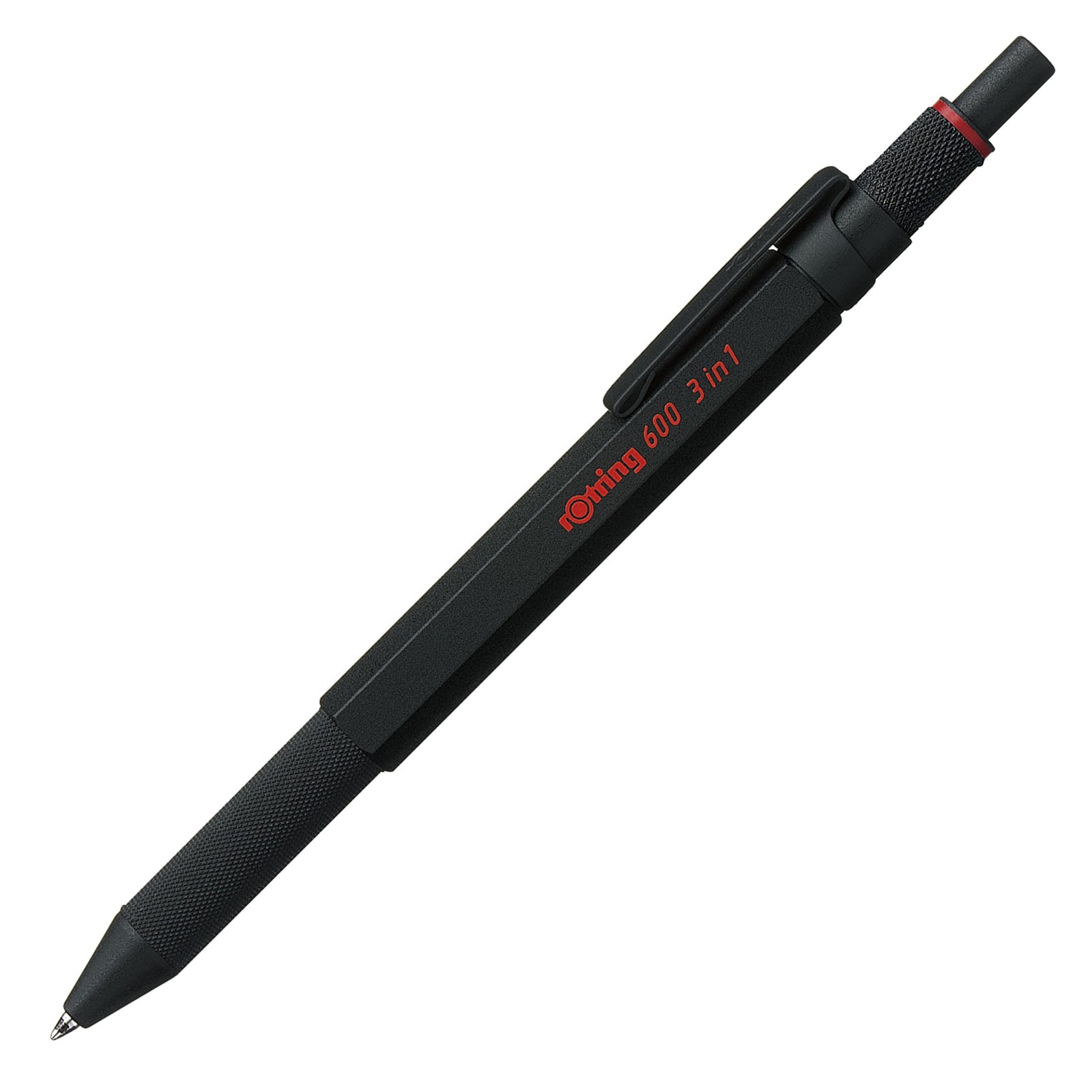 rOtring 600 3-in-1 Multicolor Pen and Mechanical Pencil, Switches Between 2 B…