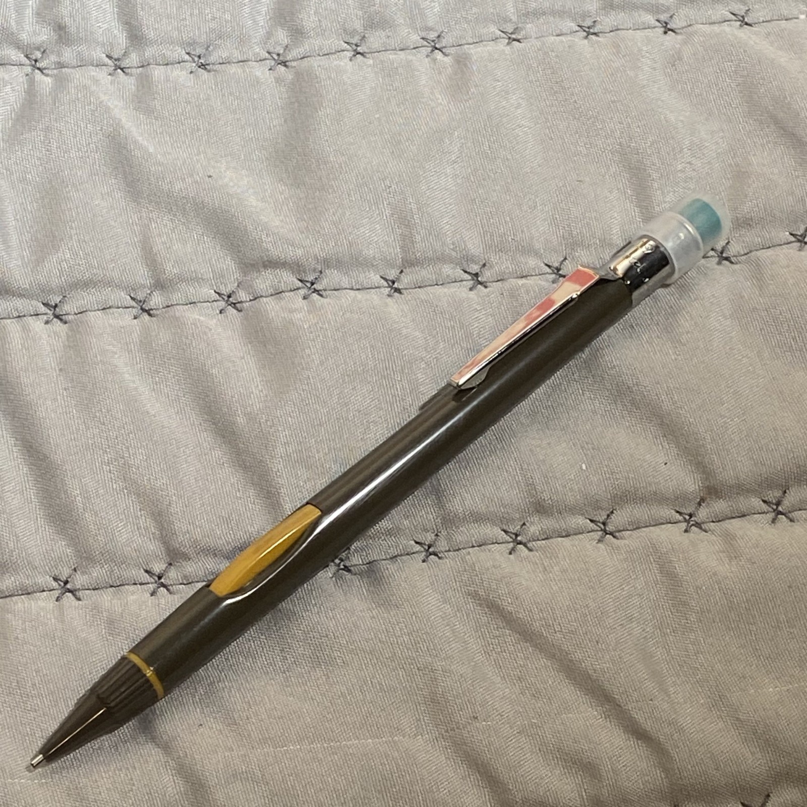 NOS Pentel PD349 Mechanical Pencil 0.9mm, Dark Brown 1980s Vintage