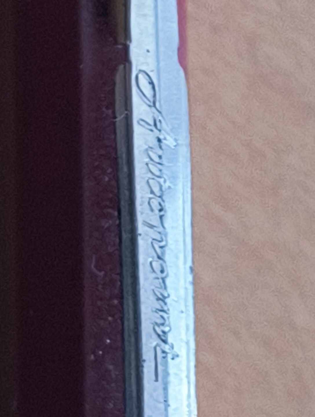VTG 1960’s Autopoint 0.9mm For Real Thin Lead, Mech Pencil. Burgundy & Black