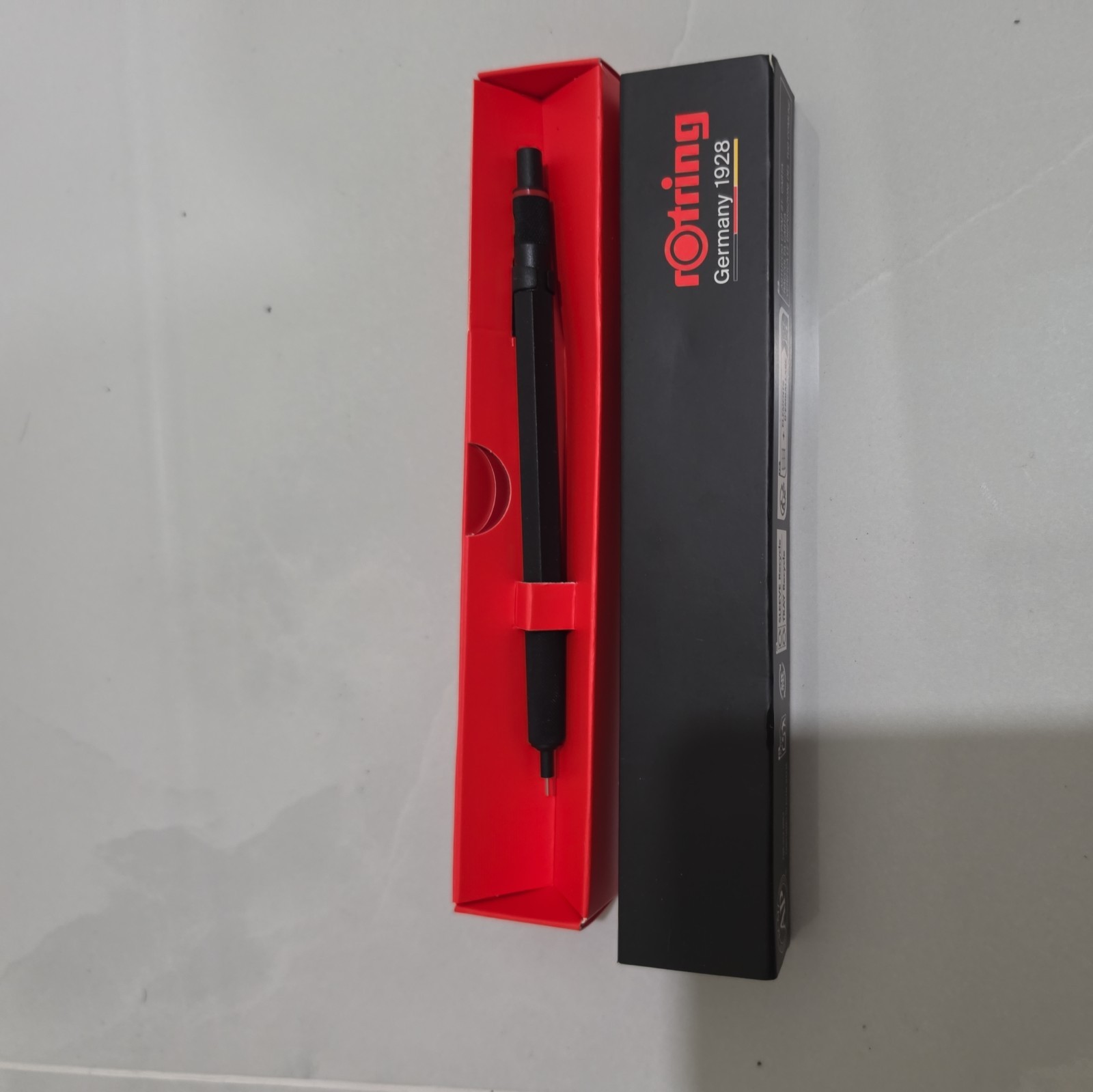 Rotring 600 Mechanical Pencil, 0.5 mm, Black – Perfect for Writing, Drafting