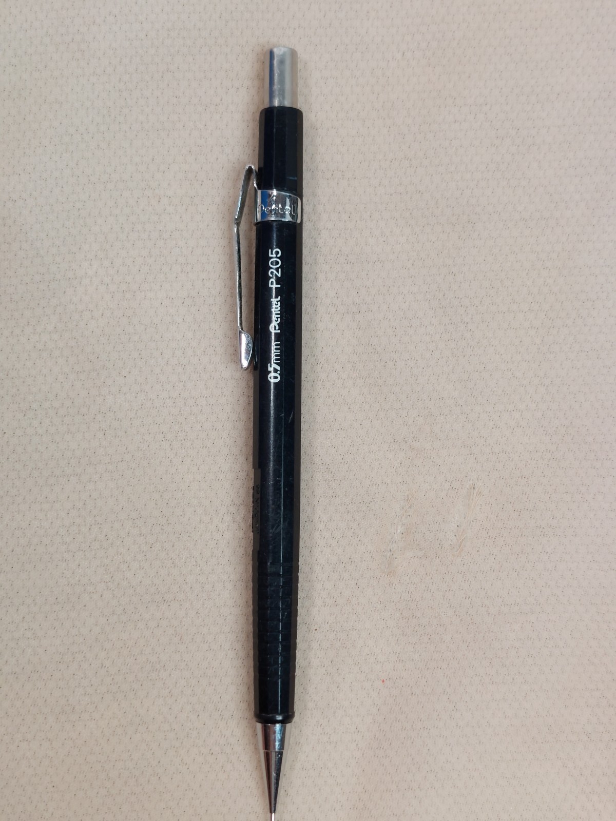 Pentel P205 Mechanical Pencil 0.5mm Black Japan Drafting Technical Writing