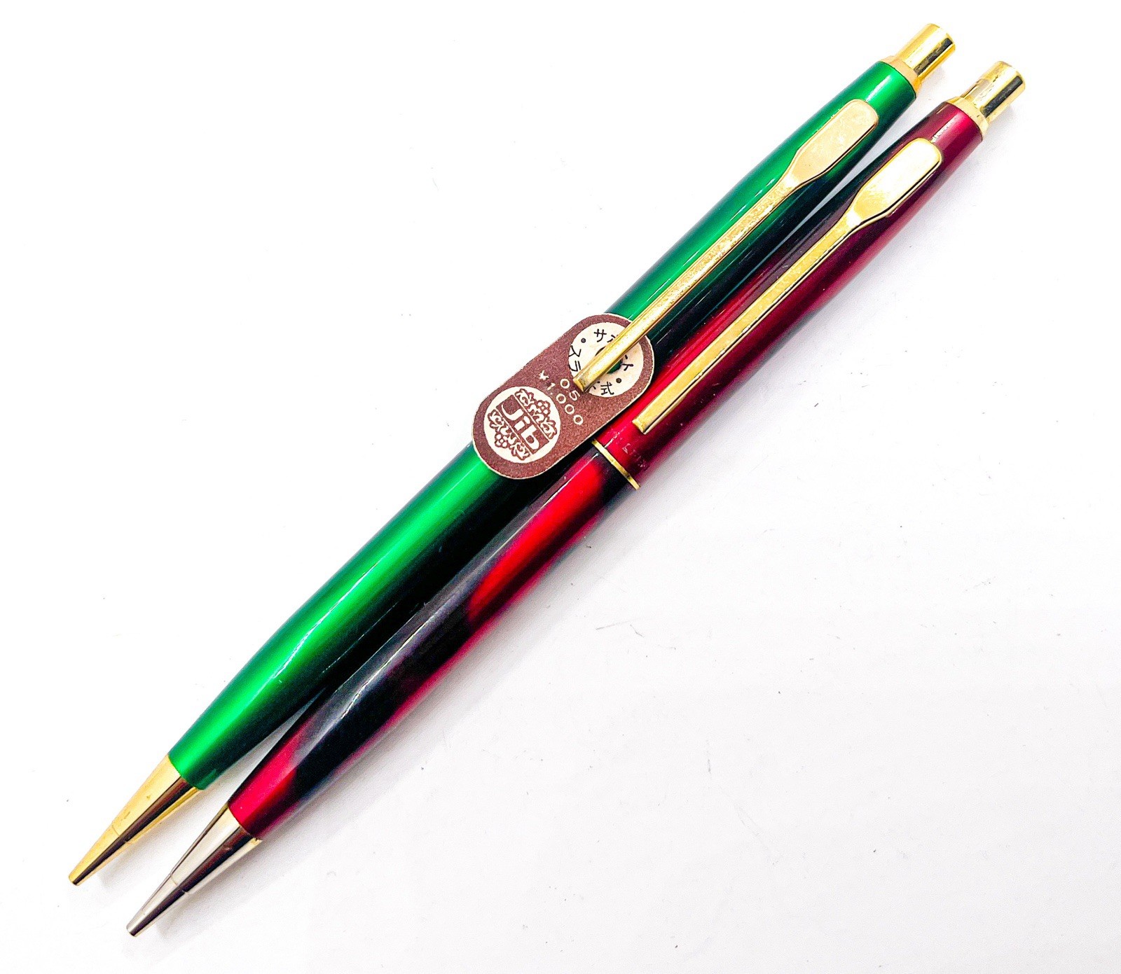 Jib colleen 2pcs Mechanical Pencil 0.5mm 0.5 Retractable Tip, Sliding Sleeve