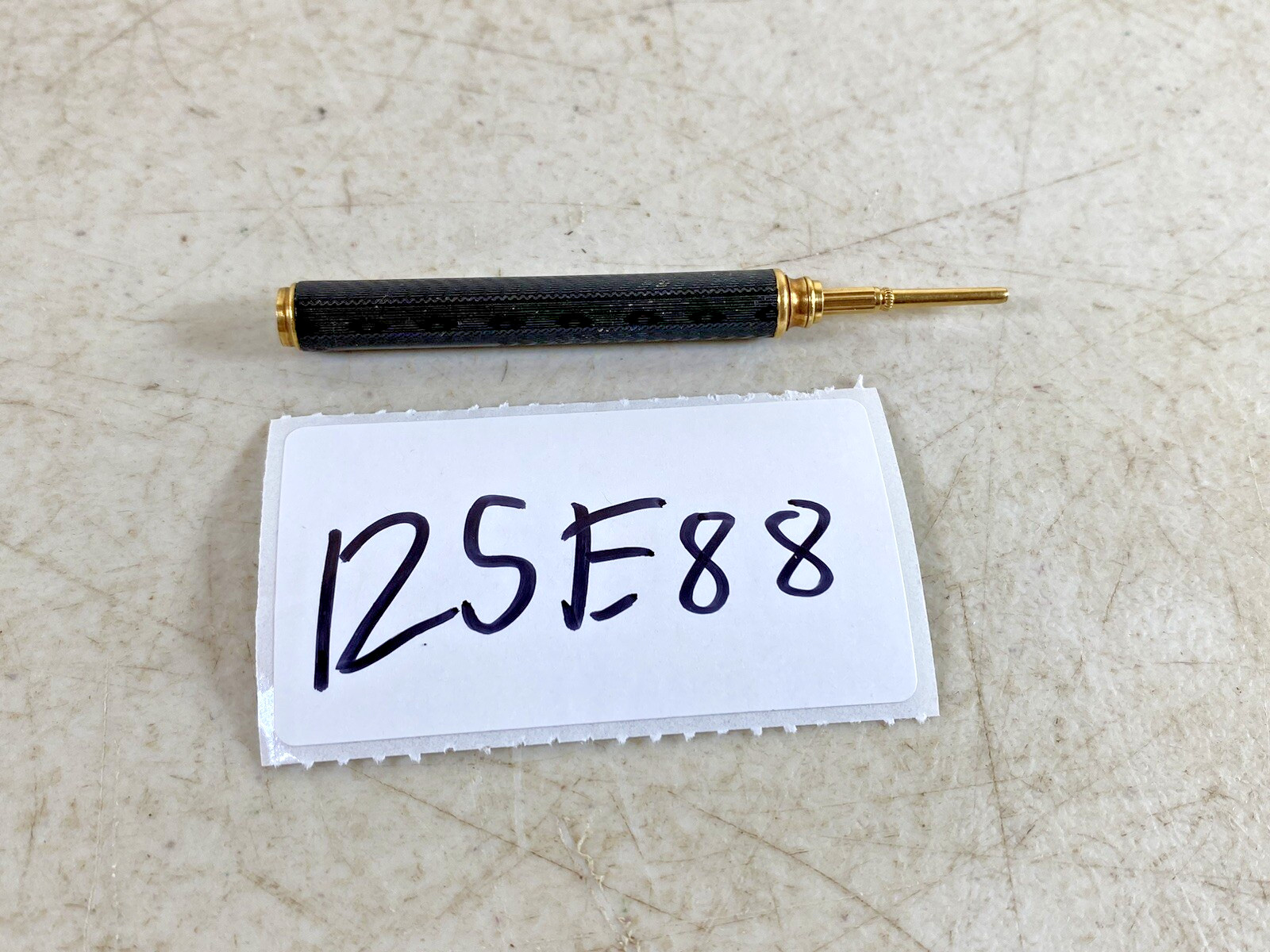 READ Top Only GOODYEARS VICTORIAN TELESCOPING MECH PENCIL BARREL. Part 125E88