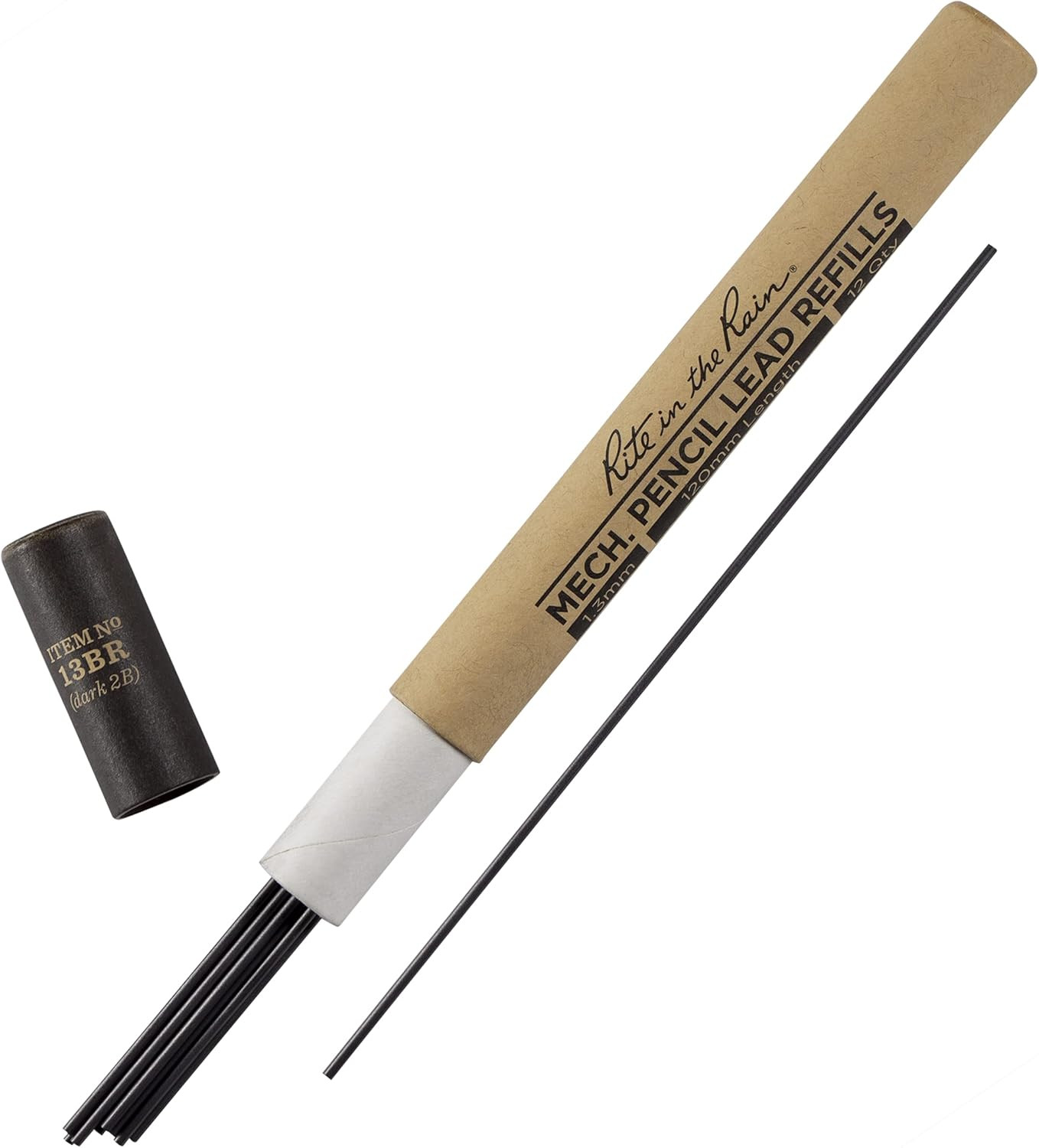Weatherproof Mechanical Pencil, Olive Drab Barrel, 1.3Mm Black