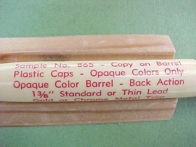 Rare 1950’s RITEPOINT Mechanical Pencil ESSANAY HATCHERY / Salesmen’s Sample