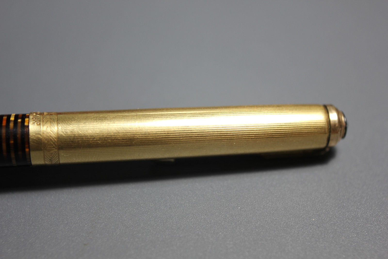 Rare Parker Imperial Vacumatic Pencil Gold Filled *Made in Canada, Golden Pearl