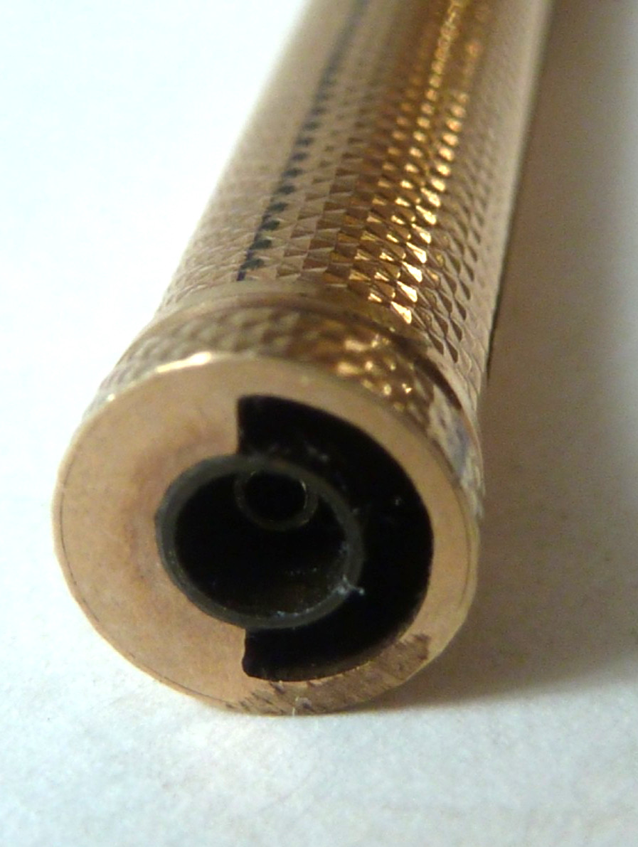 TODD & CO COMBINATION 10 K GOLD MECHANICAL PENCIL/DIP PEN 14 K GOLD NIB IN BOX
