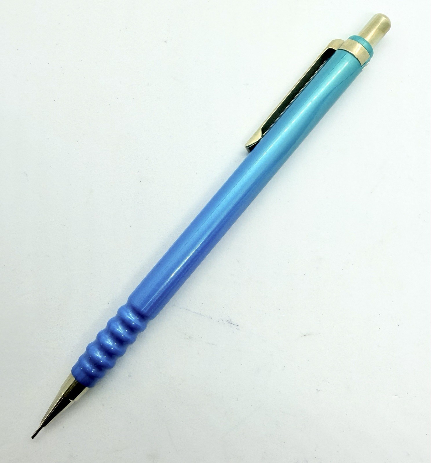 NOS rotring tikky special Mechanical Pencil Shiny Blue 0.5 0.5mm Super Rare