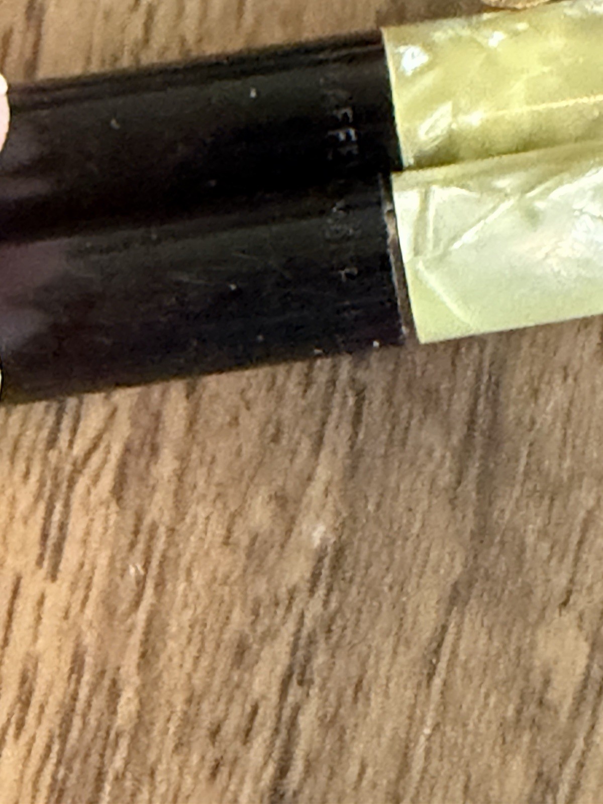 Vintage Pair Mechanical Pencil Sheaffer’s Black Gold and Silver MOP