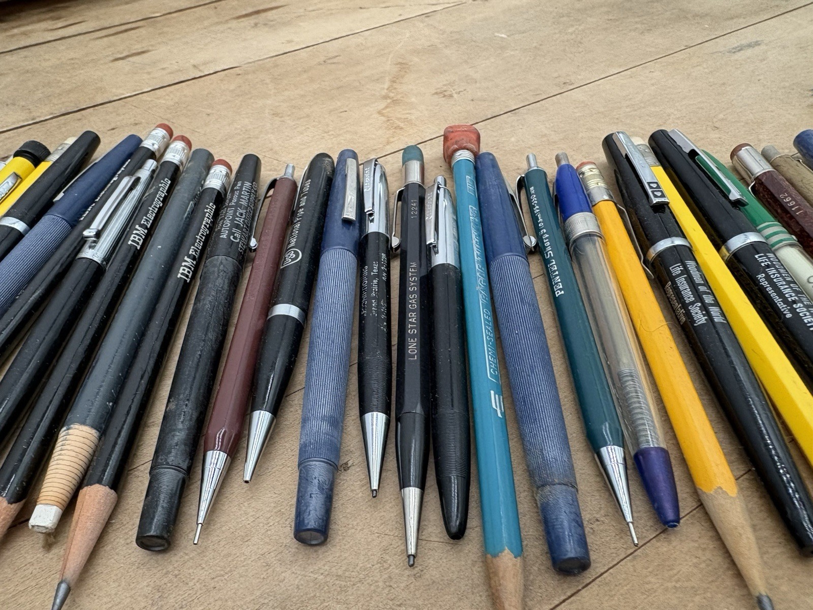 35+ Vintage Advertising Pens/Pencils/Mechanical Scripto Eberhard Faber Stenorace