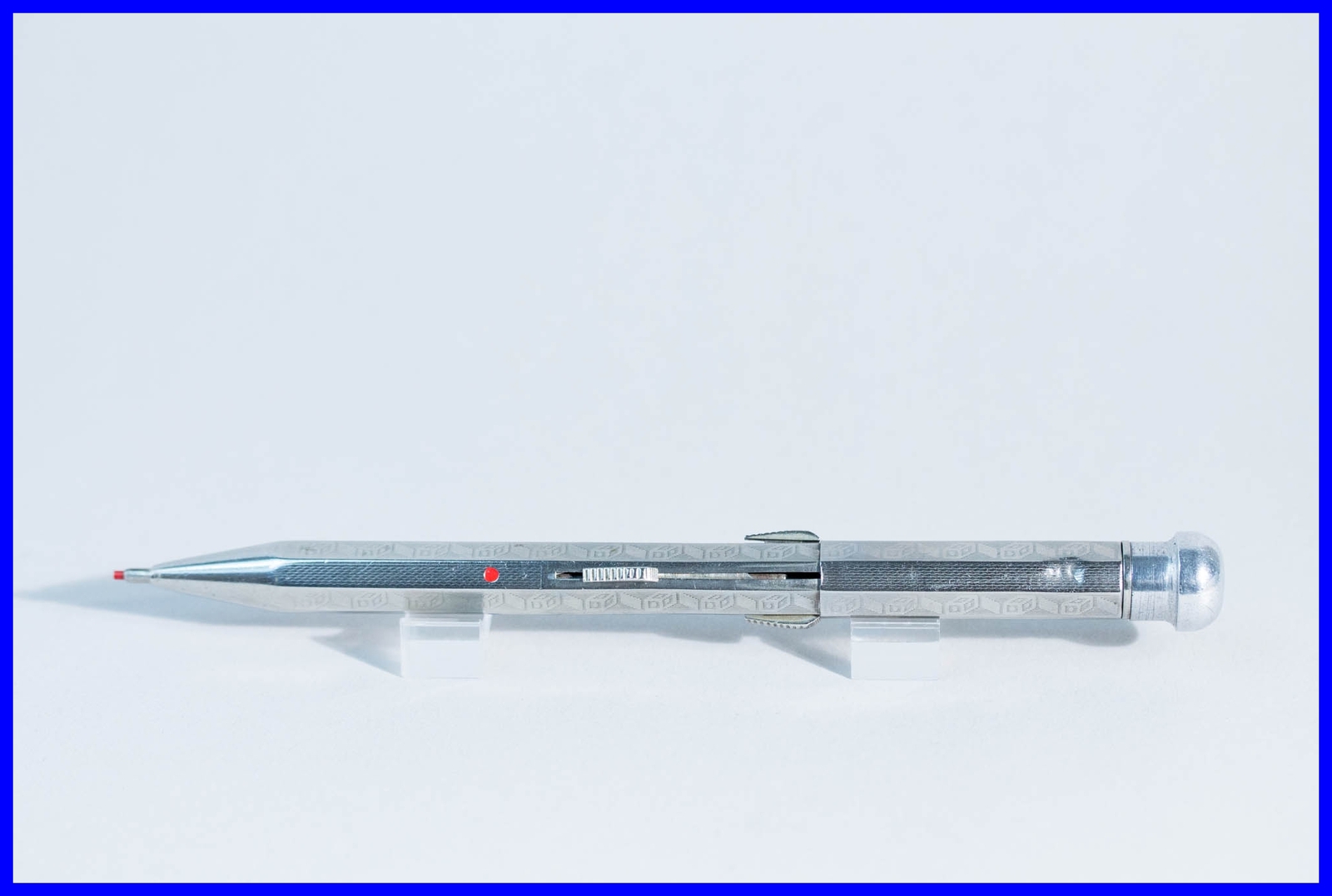 BAUHAUS Design Pattern 1930’s made FEND 4 color PENCIL in SILVER ? SUPER NORMA