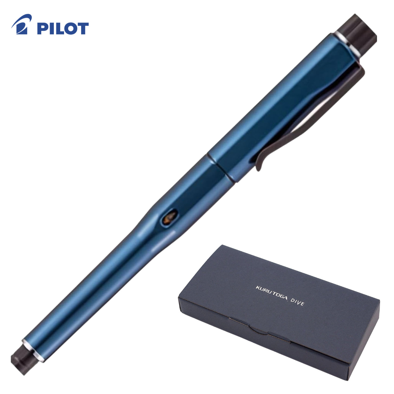 Uni Mitsubishi Pencil Kuru Toga Dive 0.5mm Mechanical Pencil Abyss Blue M550001P