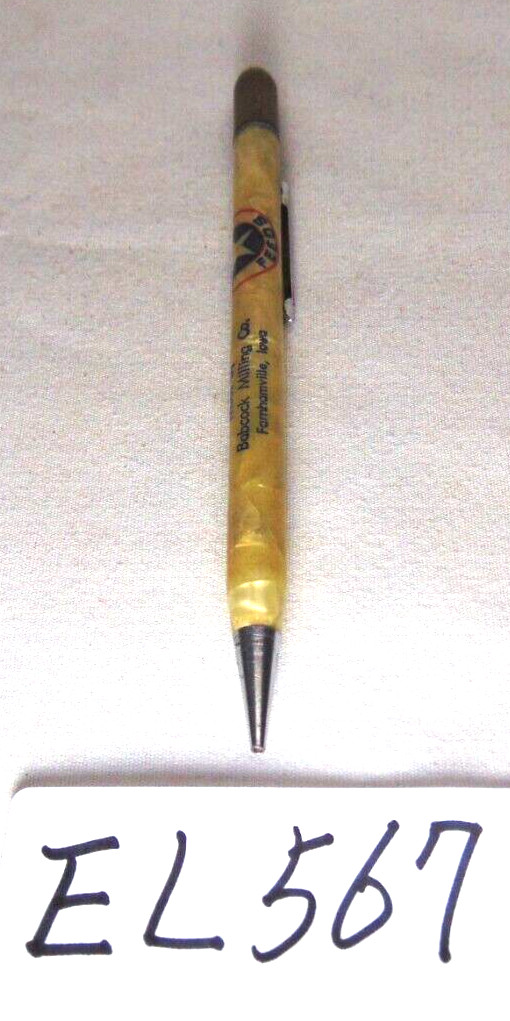 Advertising Mechanical Pencil Lucky Star Feeds Babcock Milling FarnHamVille Iowa