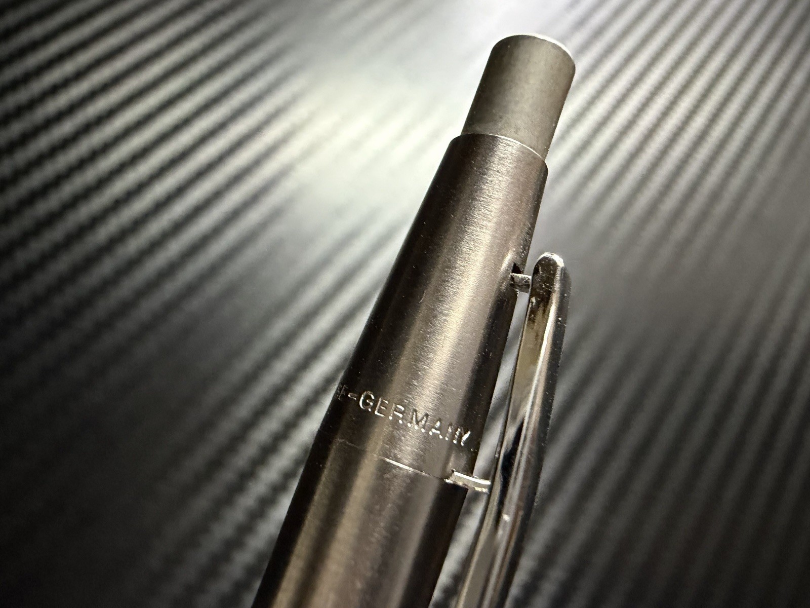 Very Good Condition Montblanc Noblesse Stainless Steel Mechanical Pencil 0.5mm