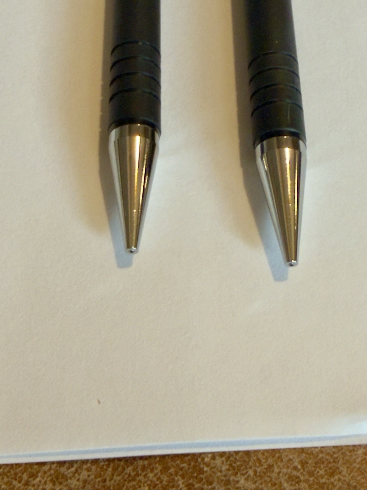 Lot of 3 Sanford Digit 0.5mm Mechanical Pencil Japan Retractable Chrome + Eraser
