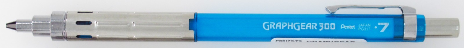 Pentel GraphGear 300 Sliding Sleeve, Set of 6 (Brazil)