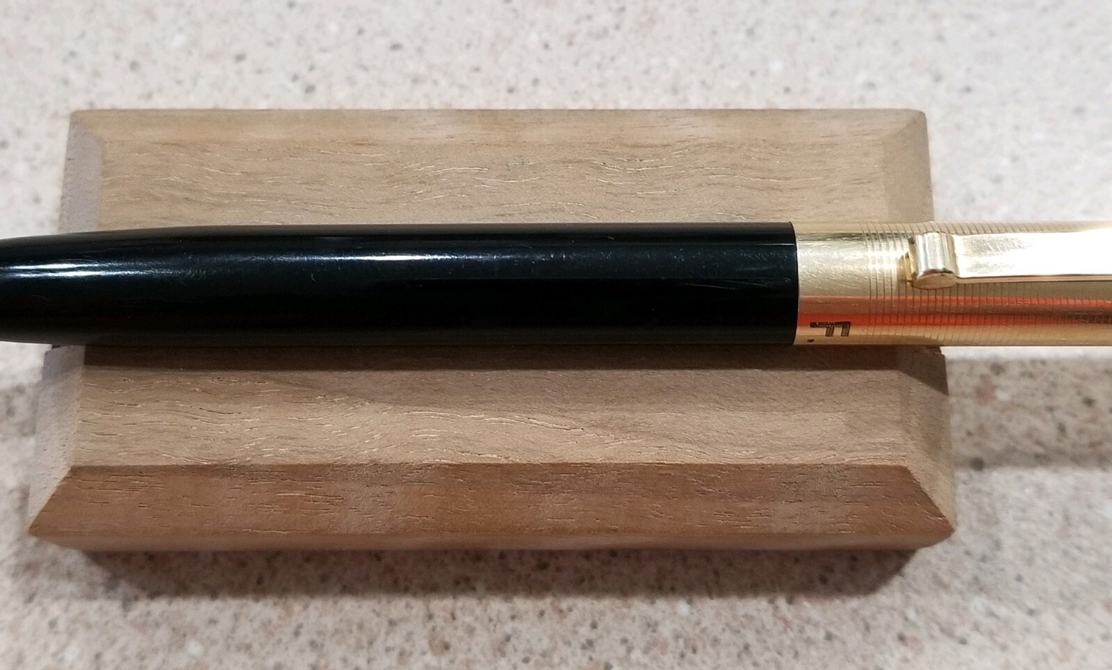Vintage Eversharp 1/10 14K Gold Filled Mechanical Pencil- Black & Gold- Working