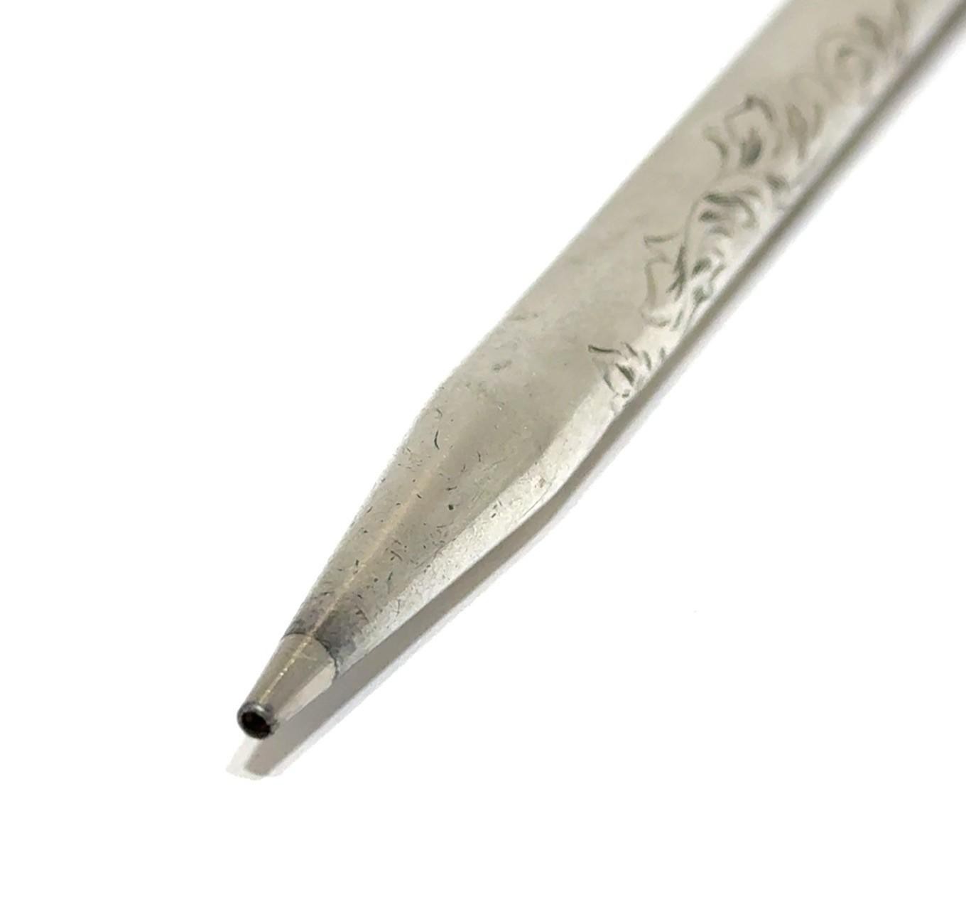 Wahl Eversharp 4” 925 Sterling Silver Mechanical Pencil – Monogrammed – 15.2g