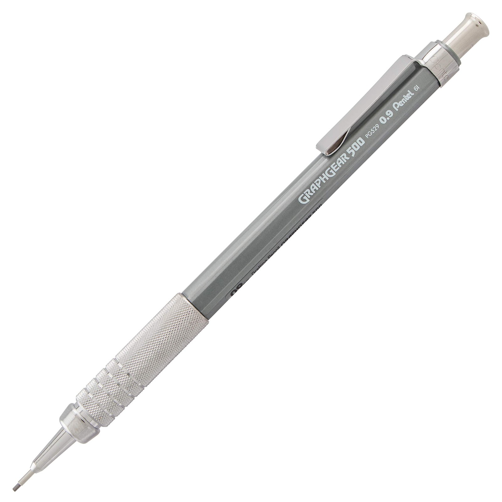 Pentel Technical Drafting Pencil Light Grey 0.7mm Refillable Industrial Design