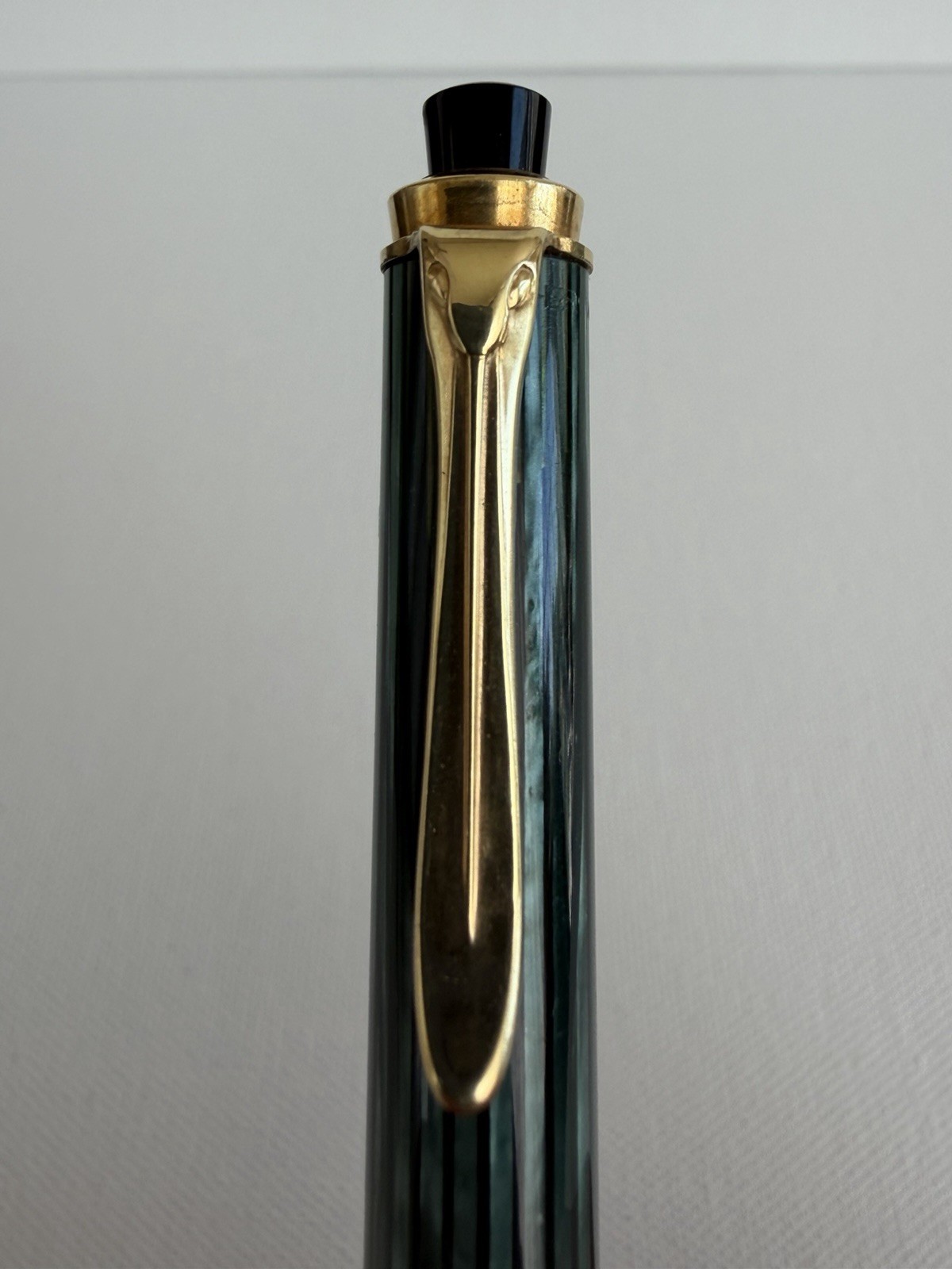 Pelikan 450 Mechanical Pencil In Green Striped & Black Günther Wagner Design
