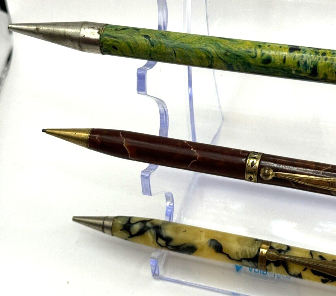 Vintage EAGLE RITAWAY – AVON – WEAREVER Mechanical Pencils – Lot of 3