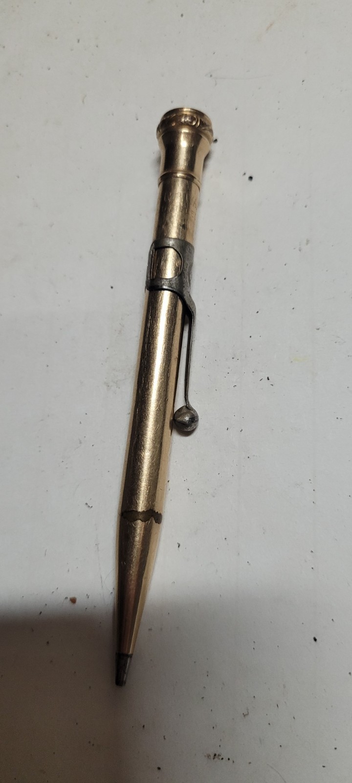Wahl Eversharp Gold Filled Mechanical Pencil 4 Inch Tested Works Antique