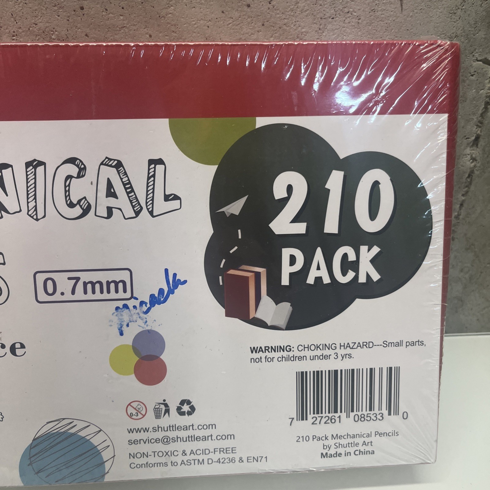 Mechanical Pencils, 210 Pack Bulk Mechanical Pencils 0.7mm Medium Point NIB!!