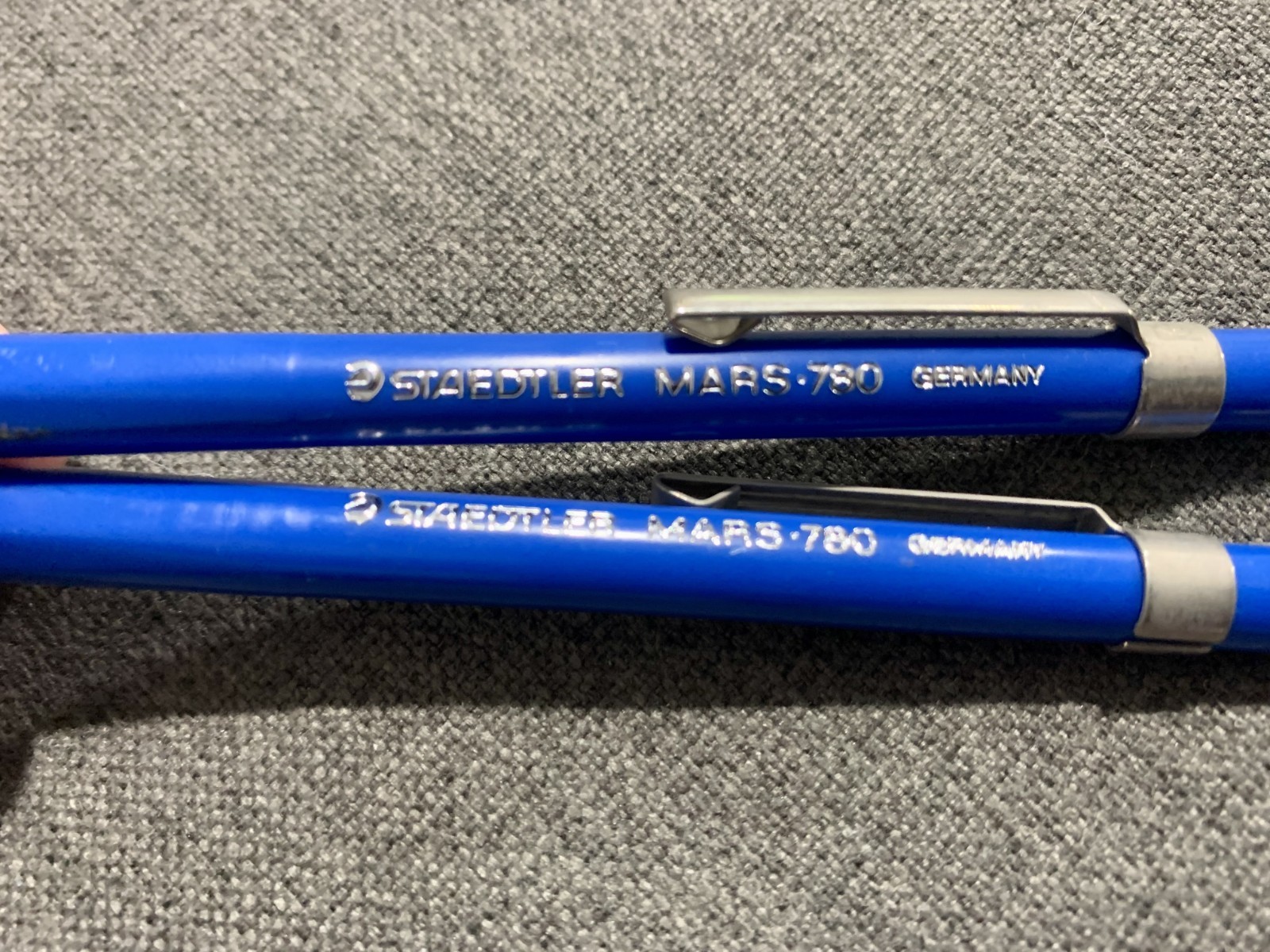 4 VTG Staedtler Mars 780 Marsmicro Mechanical Drafting Pencils Lot ..3 .5 2 mm