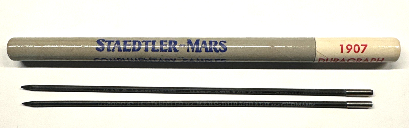 Vintage Staedtler Mars Complimentary Samples Drawing Leads Tube 1907 Duragraph