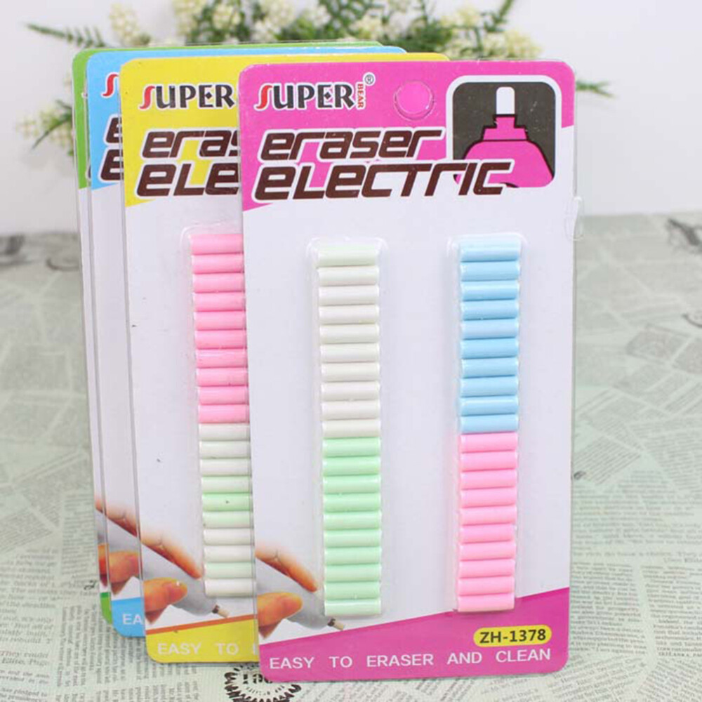 Replacement Eraser Pencil Electric Rubber Core Student Use Refill Replacements