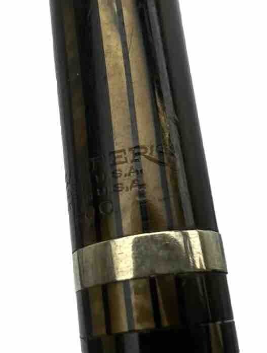 Vtg Sheaffer 400 Lifetime Balance Mechanical Pencil Striated Golden Pearl USA
