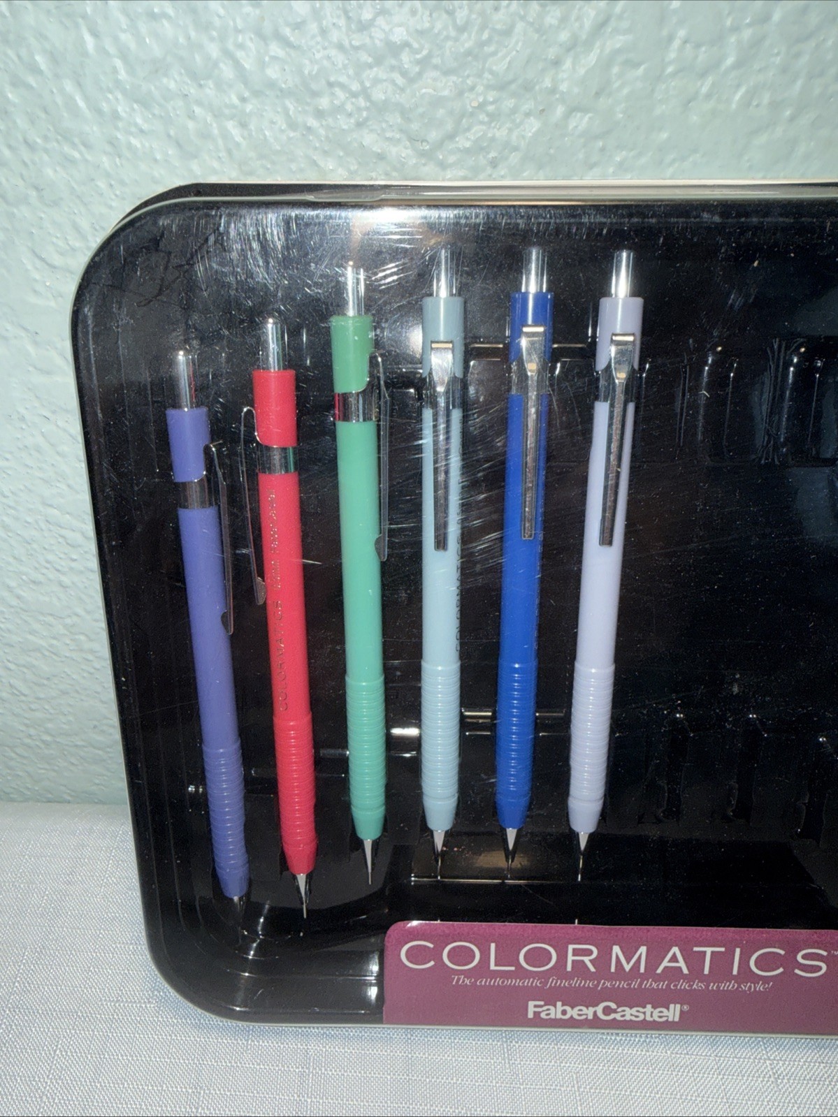 Vintage FABER CASTELL Colormatics 0.5mm MECHANICAL PENCIL Lot 8 Open Pack New