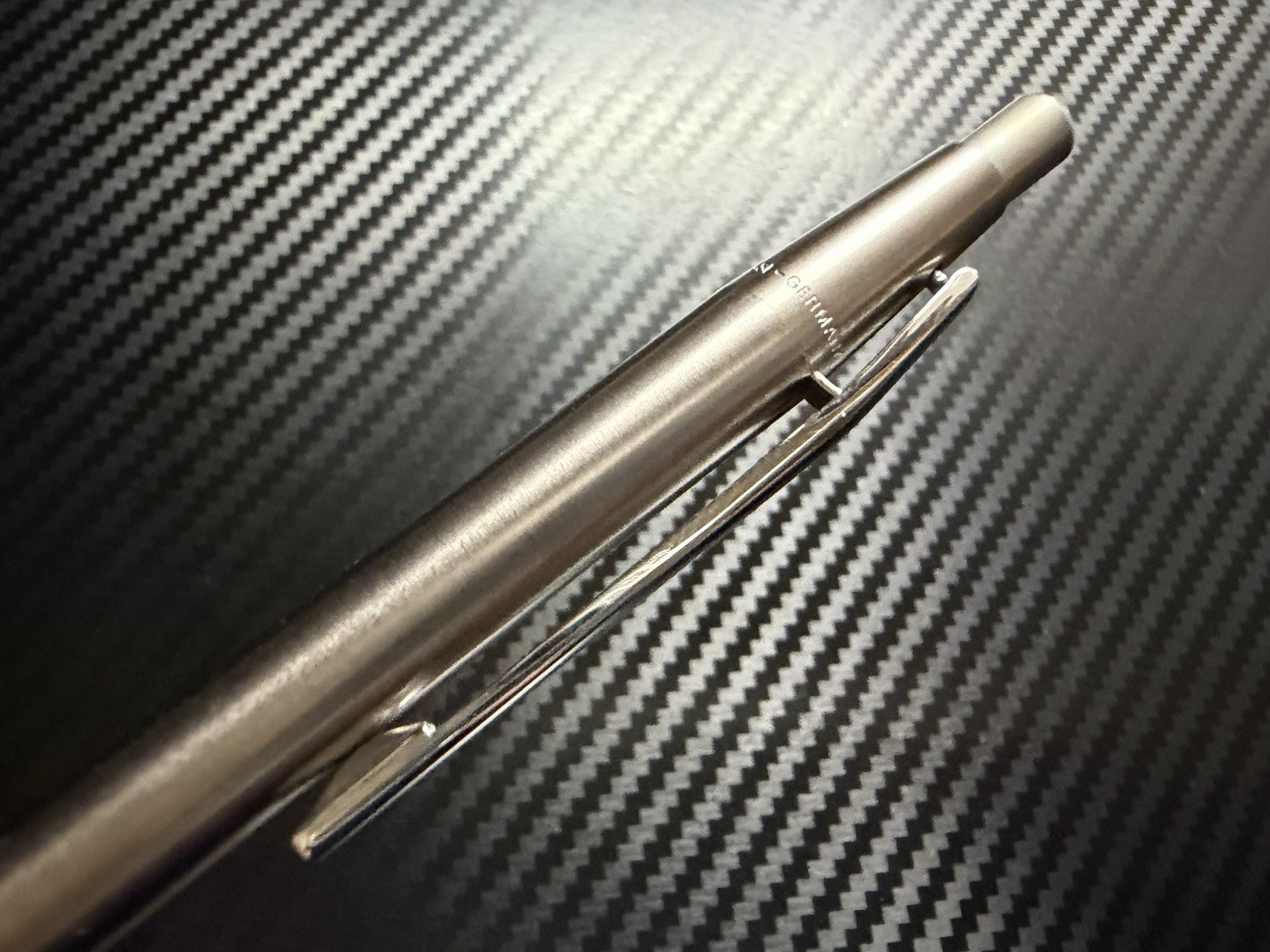 Very Good Condition Montblanc Noblesse Stainless Steel Mechanical Pencil 0.5mm