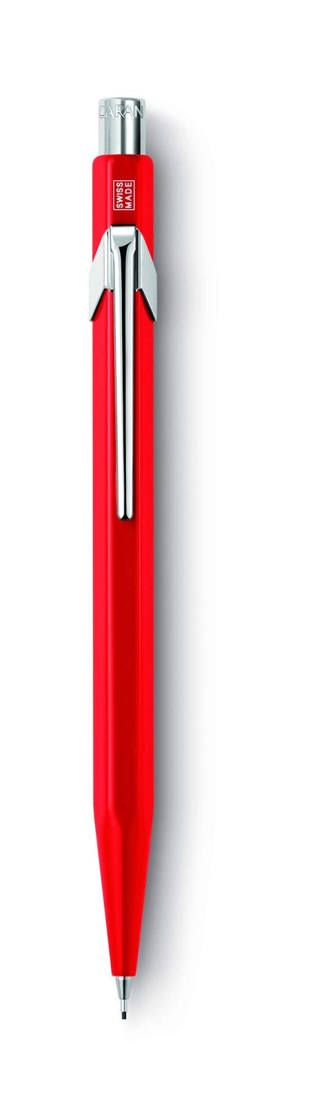 Metal Red 0.7mm Pencil Quality Writing Instrument Pack of 1 Art Supplies