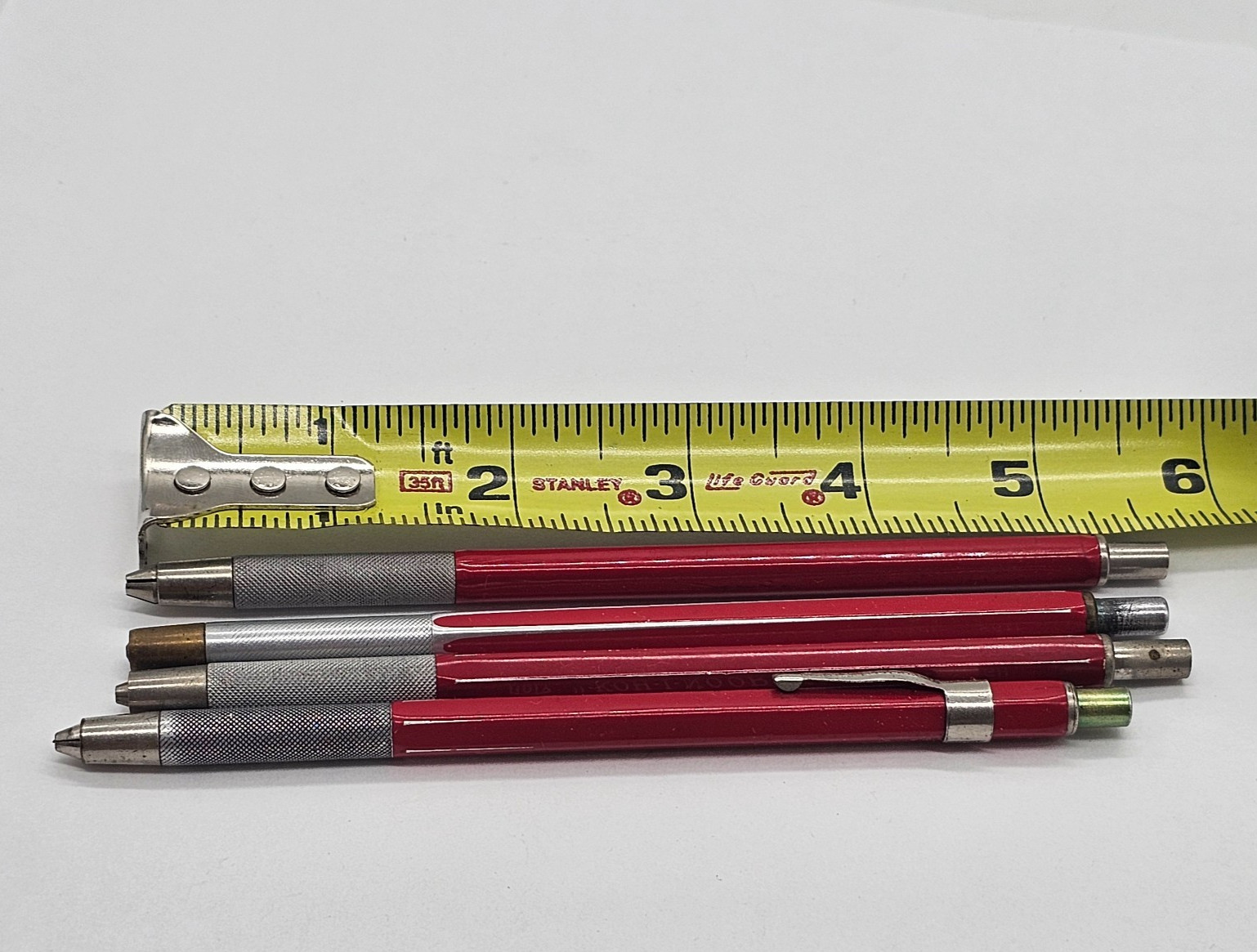 Koh I Noor 5611 Mechanical Lead Pencils Holders 4 Pieces Vintage Drafting