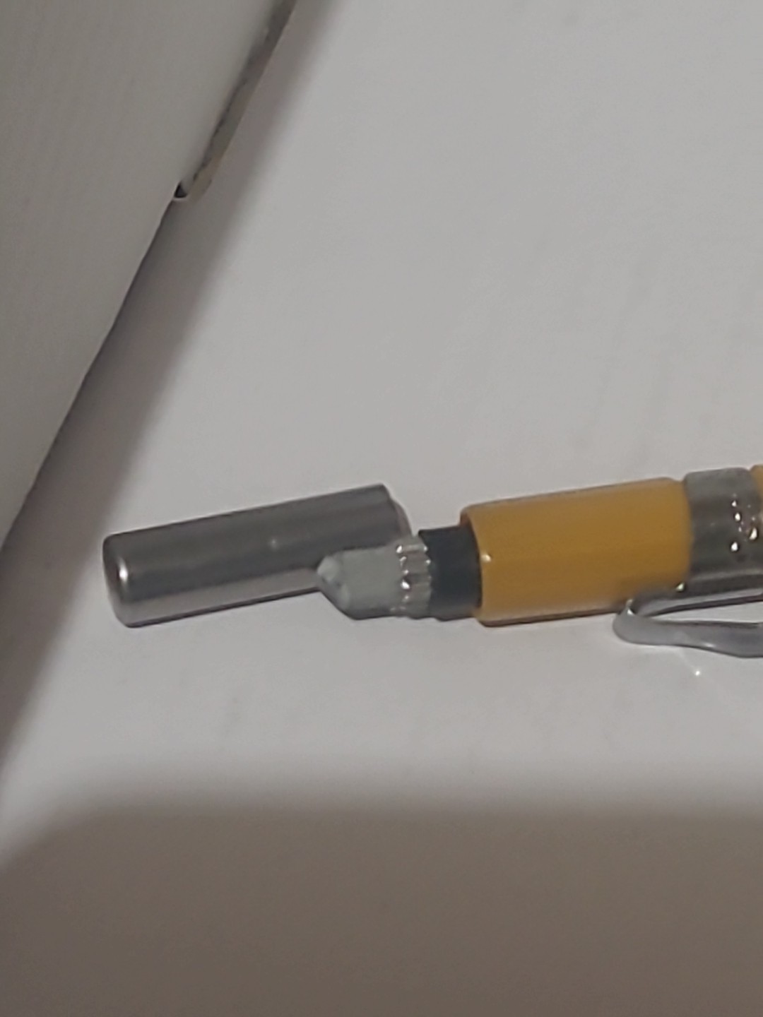 Vintage Pentel Sharp P209 Mechanical Drafting Pencil Yellow 0.9mm Japan