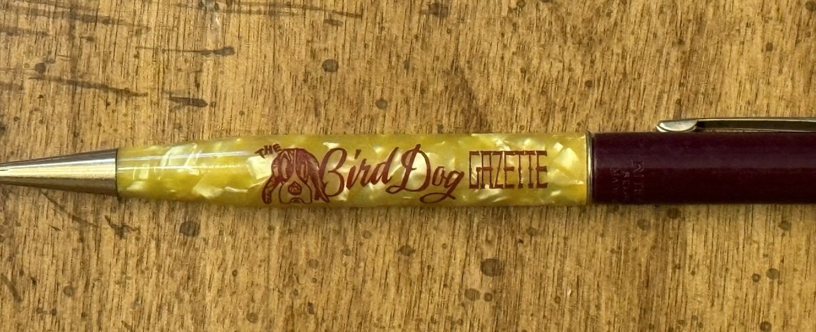 VINTAGE Bird Dog Gazette Sample Ritepoint Mechanical Pencil