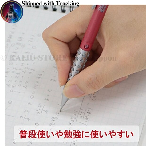 Pentel Smash 0.5mm Metal Red Mechanical Pencil Japan Import