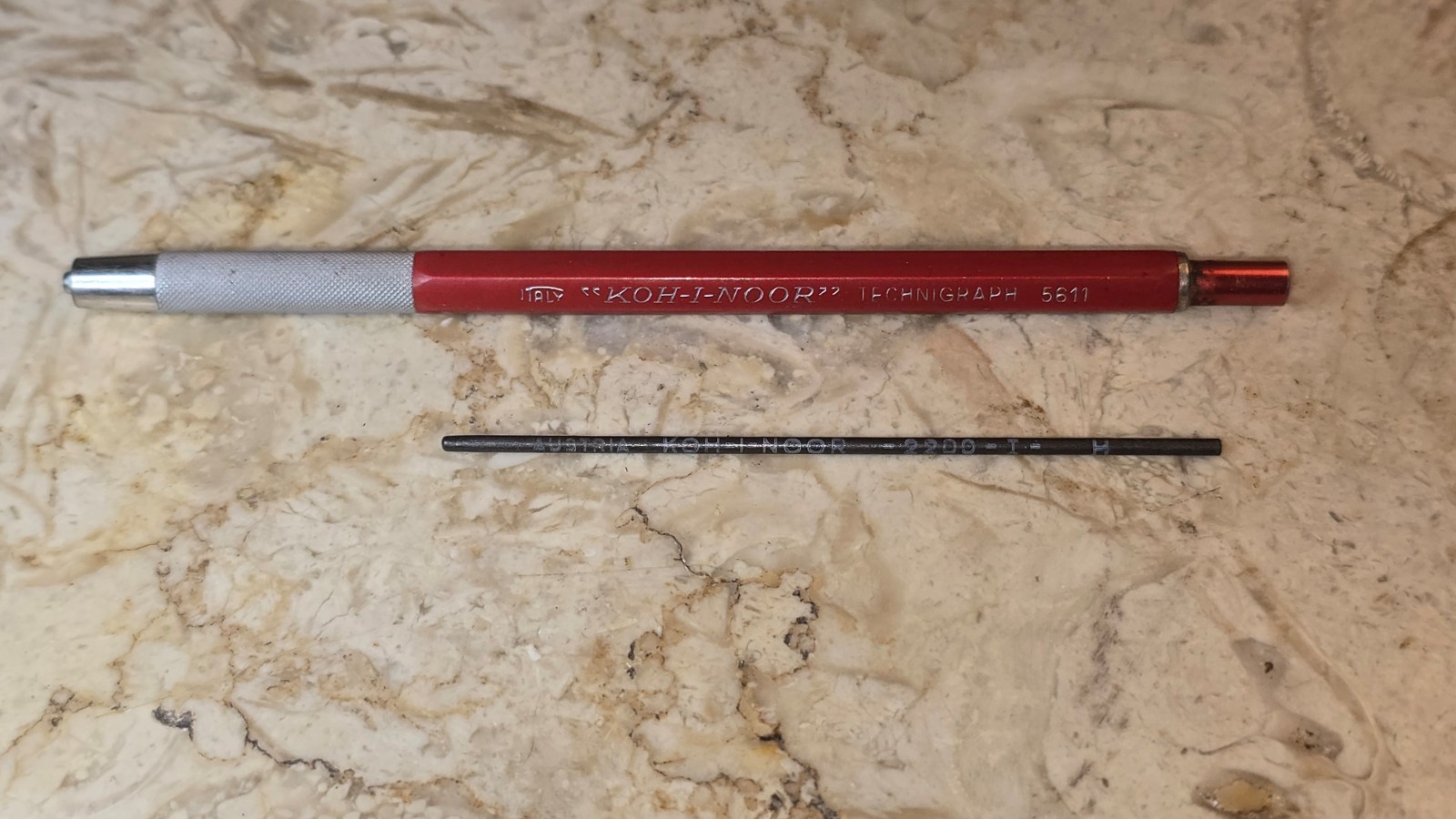 Vintage KOH-I-NOOR Technigraph 5611 Drafting Pencil Made Italy ORIG LEAD!